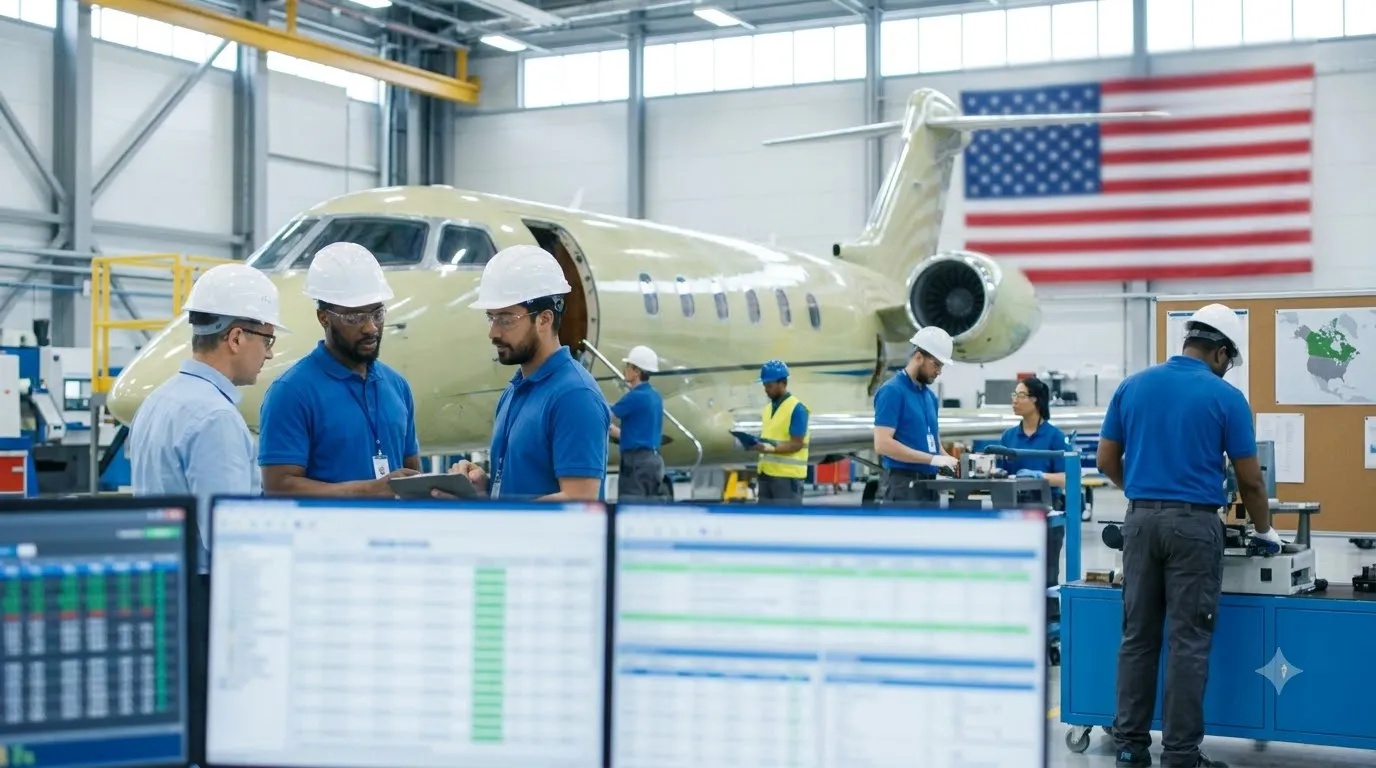 Bombardier aircraft and aerospace workers representing the company’s U.S. operations and hiring plans