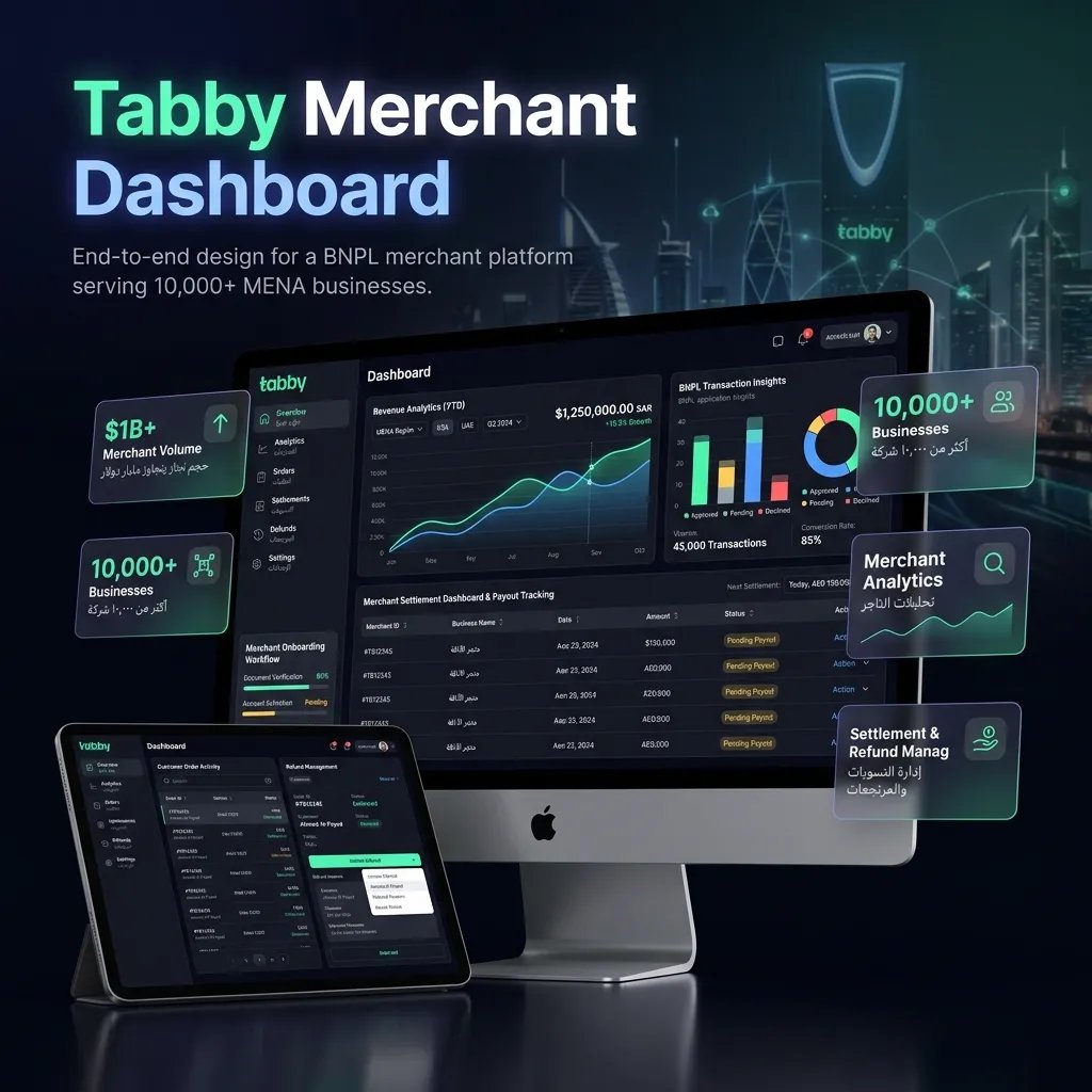 Tabby Merchant Dashboard