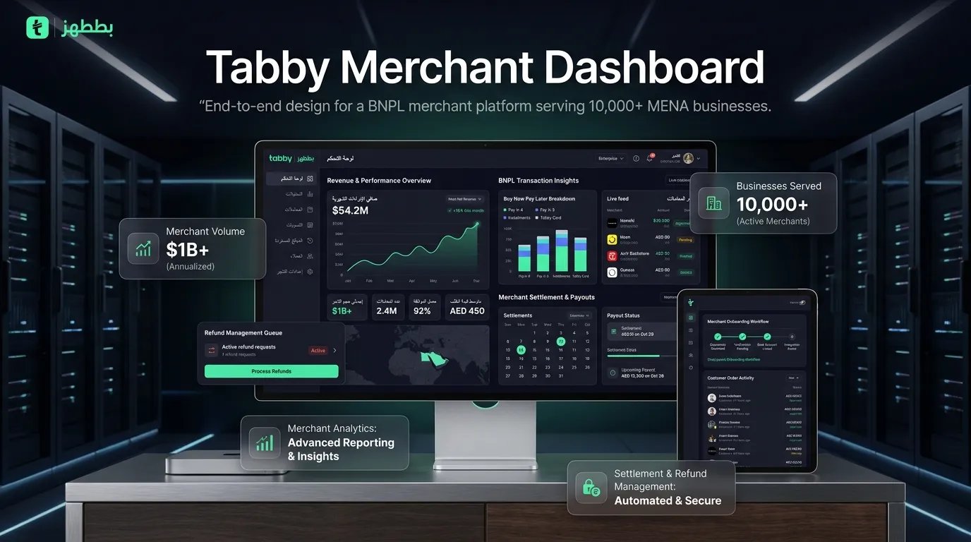 Tabby Merchant Dashboard
